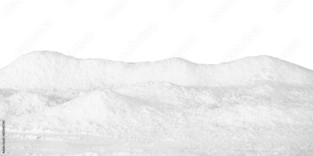 white snow isolated white snow isolated