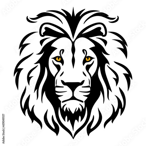 lion head with good quality design vector illustration