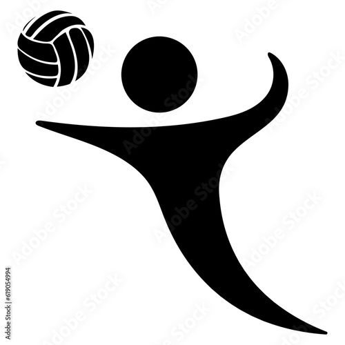 volley vector illustration design