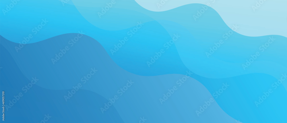 Blue abstract design background with wave dynamic effect. Modern pattern. space for design. poster and banner or landing page.