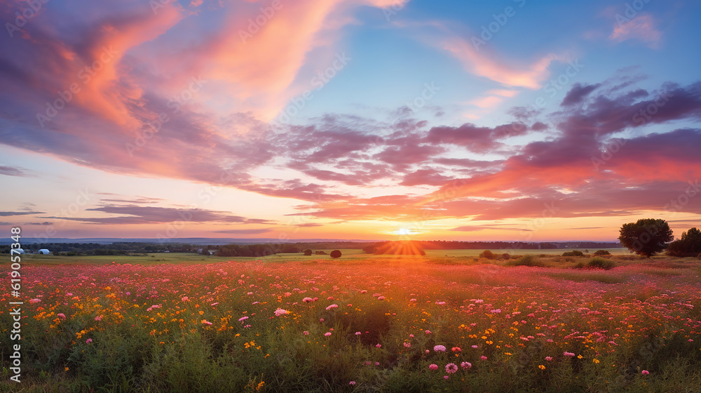 Glorious Sunrise, A New Day Begins. Generative Ai Glorious Sunrise, A New Day Begins. Generative Ai