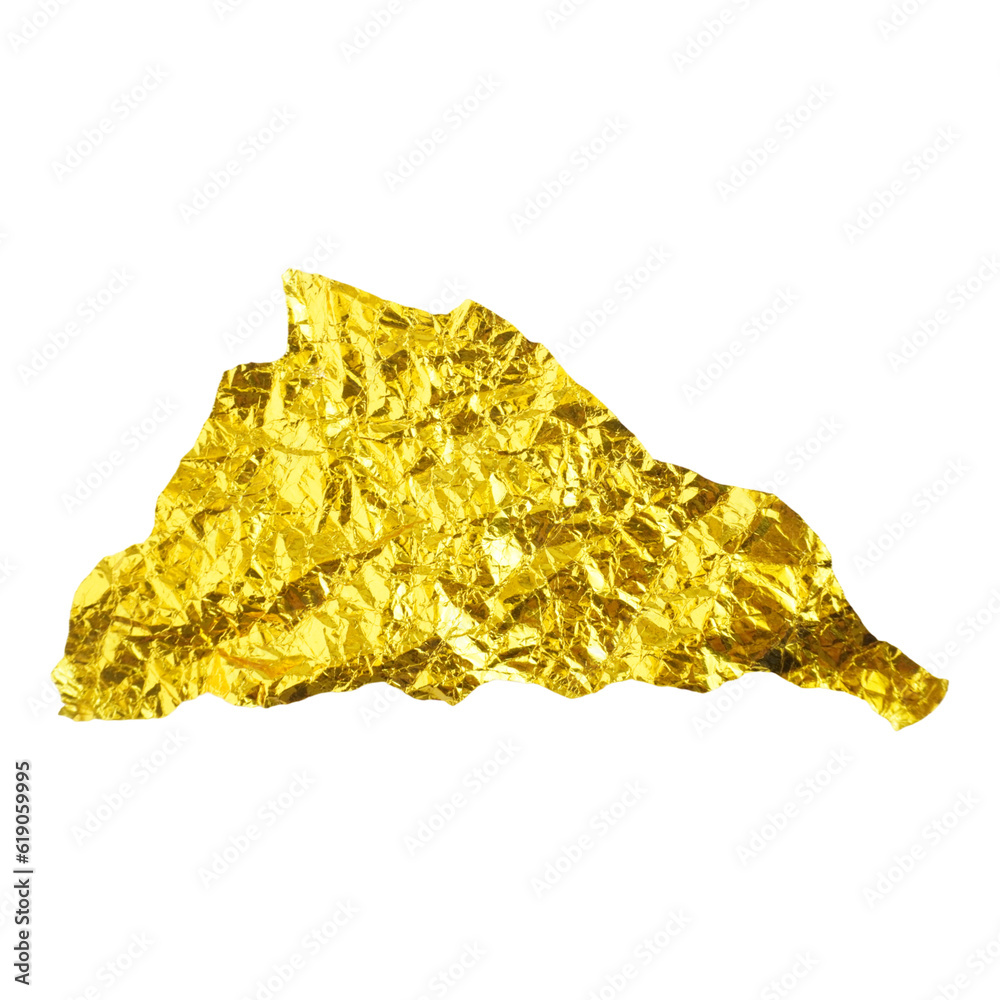 Scrapbook Ripped Crumpled Gold Paper Scrapbook Ripped Crumpled Gold Paper