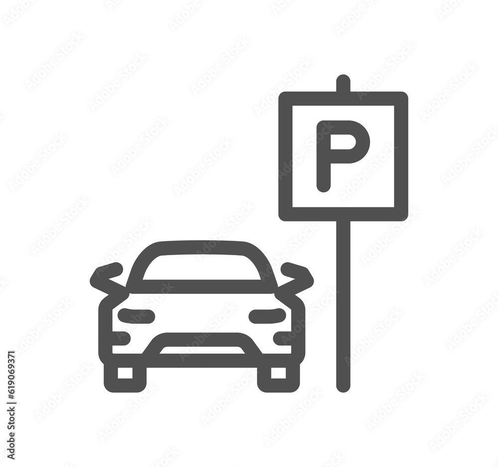 Car related icon outline and linear symbol.
Car related icon outline and linear symbol.