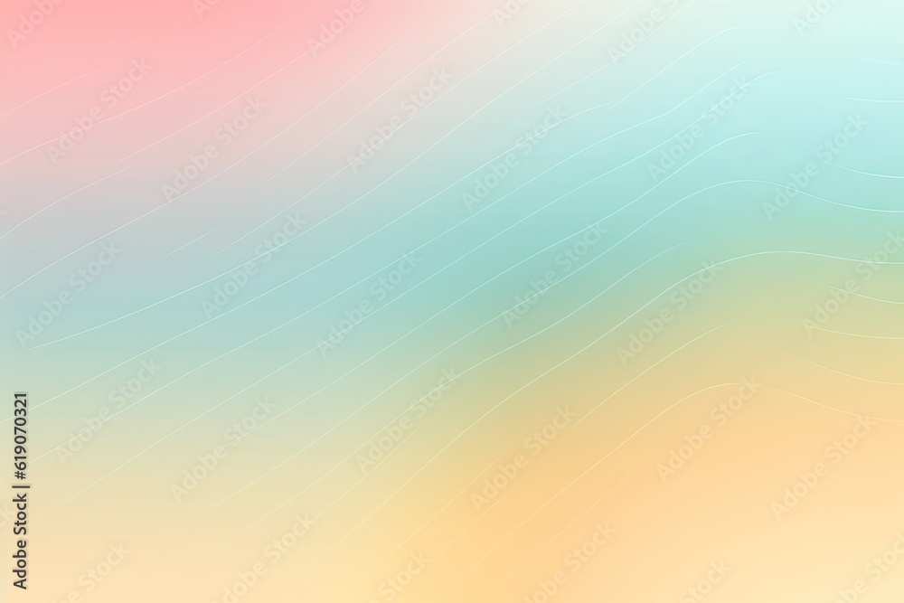 A blurry image of a blue, yellow and pink background, created with Generative Ai Technology