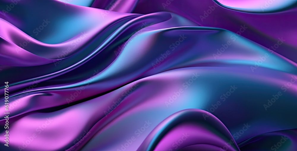 Fototapeta premium Vibrant purple and blue abstract background, created with Generative Ai Technology