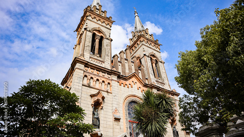 church architecture cathedral building tower in georgia