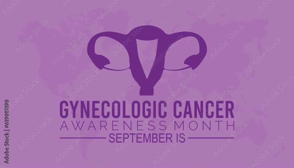 Vector illustration on the theme of Gynecologic Cancer awareness month observed each year in September. Vector illustration on the theme of Gynecologic Cancer awareness month observed each year in September.