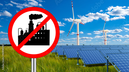 Eco energy. Solar panels. S...