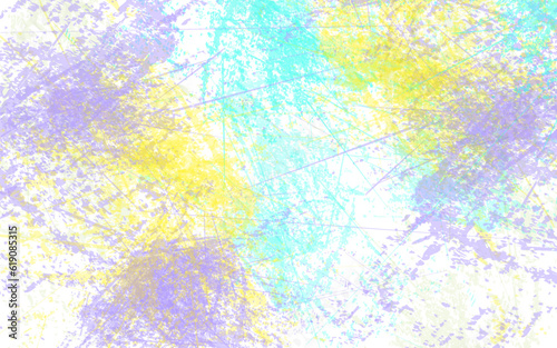 Abstract grunge texture splash paint multicolor background vector