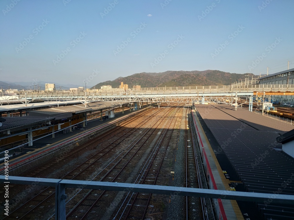 Fototapeta premium railway station