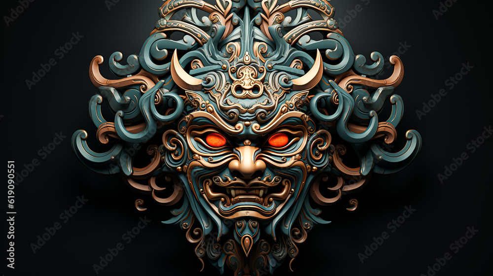 Fototapeta premium Ancient Mask