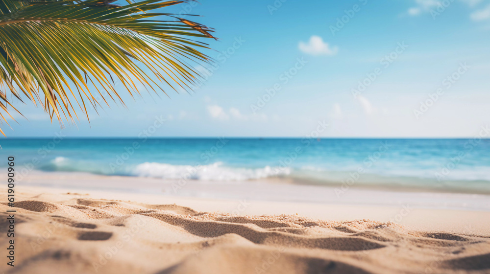 Tropical Summer Sea Beach Landscape