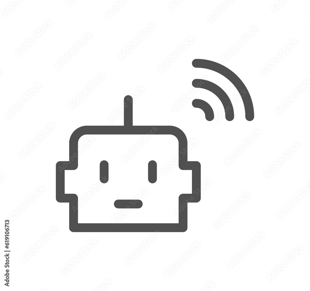 Artificial intelligence related icon outline and linear symbol.
Artificial intelligence related icon outline and linear symbol.