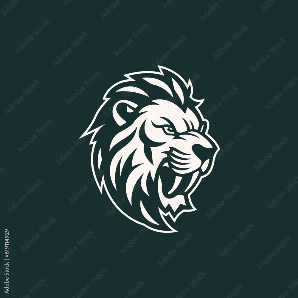 Lion logo design vector illustration Lion logo design vector illustration