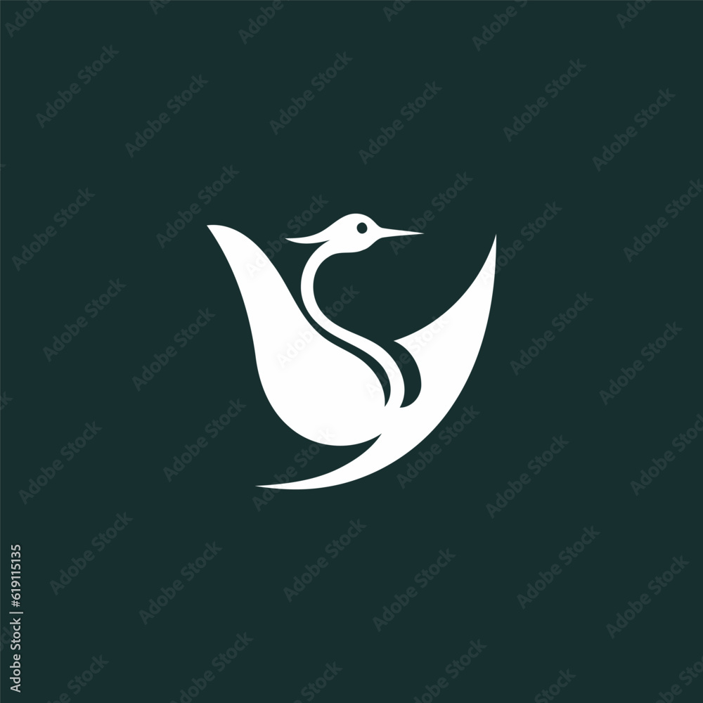 Bird logo design vector illustration Bird logo design vector illustration