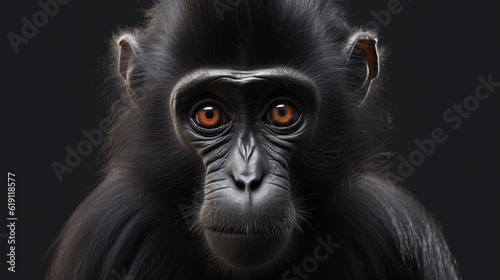 close up of a monkey HD 8K wallpaper Stock Photographic Image © Ahmad