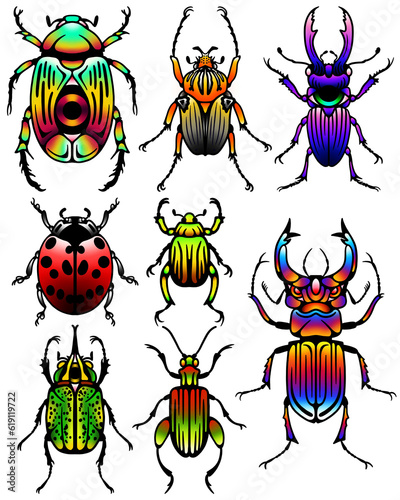 Bugs set ver. Color  © Mateusz Madej