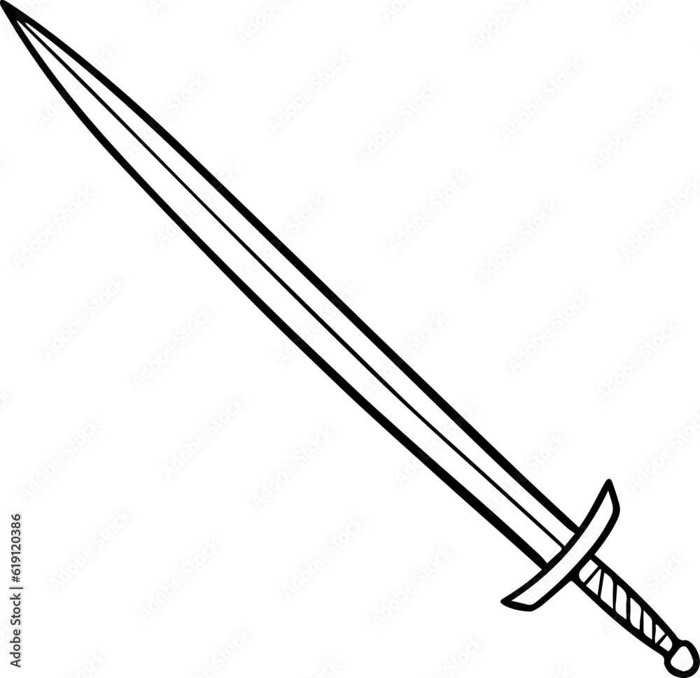 sword illustraion. sword illustraion.