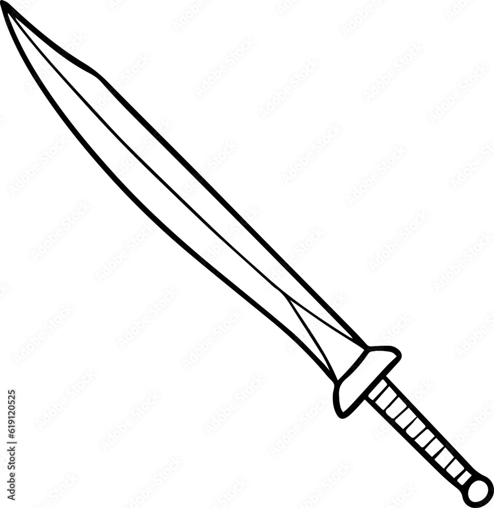 sword illustraion. sword illustraion.