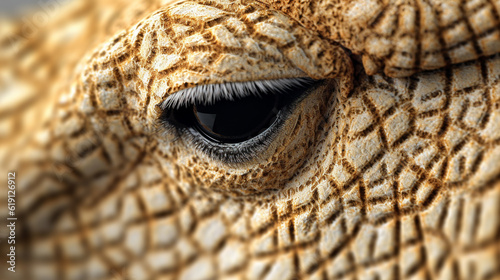 close up of crocodile HD 8K wallpaper Stock Photographic Image
