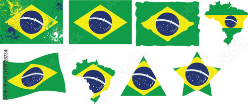 set of flag