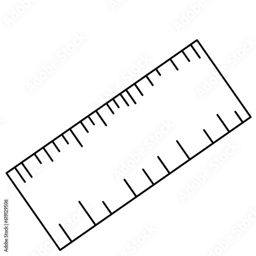 hand holding a ruler