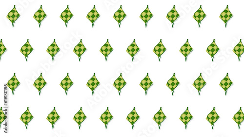ketupat pattern for background or texture