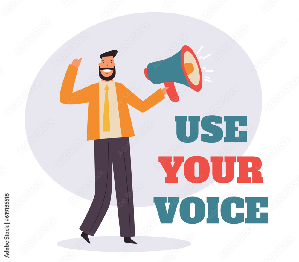 Demonstration banner protest demonstrate crowd concept. Vector design graphic illustration Demonstration banner protest demonstrate crowd concept. Vector design graphic illustration