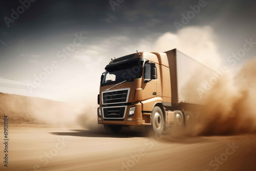 Roaring Engines: High-Speed Trucking. Generative AI