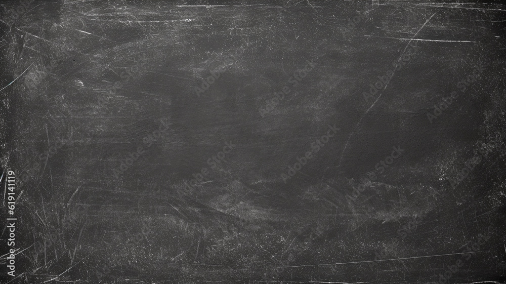 Chalk black board blackboard chalkboard background. Generative AI