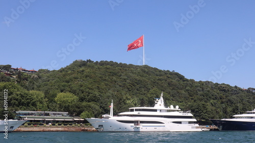 Ship in İstanbul Bosphorus Strait