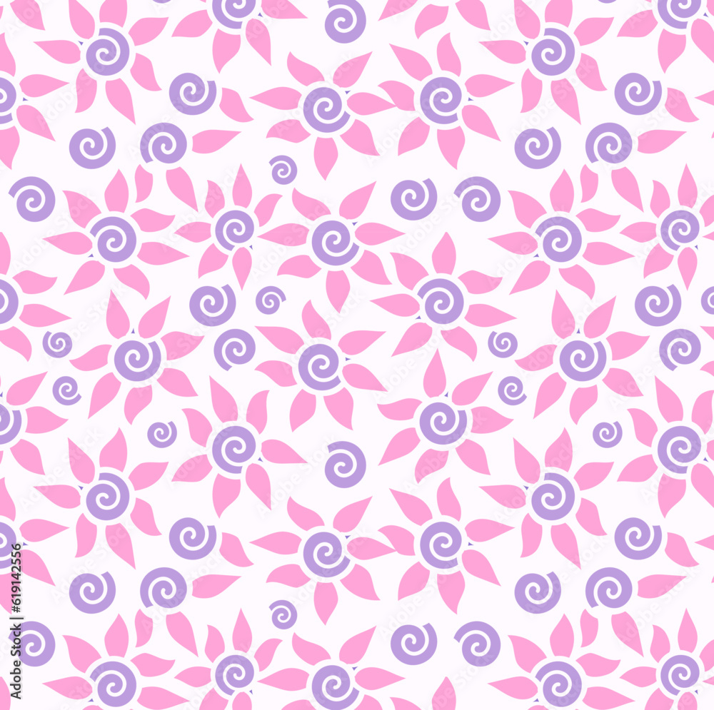 seamless pattern with flowers,  pattern flowers