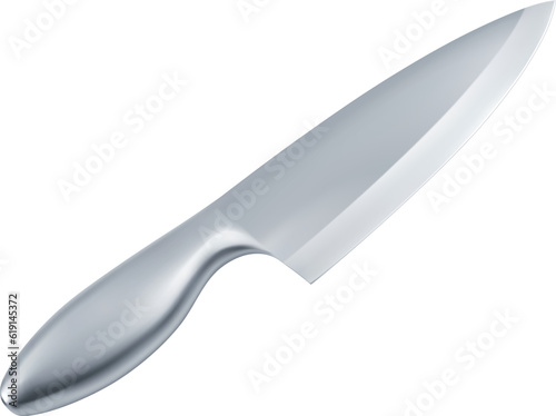 Knife on a white background.Vector EPS-10