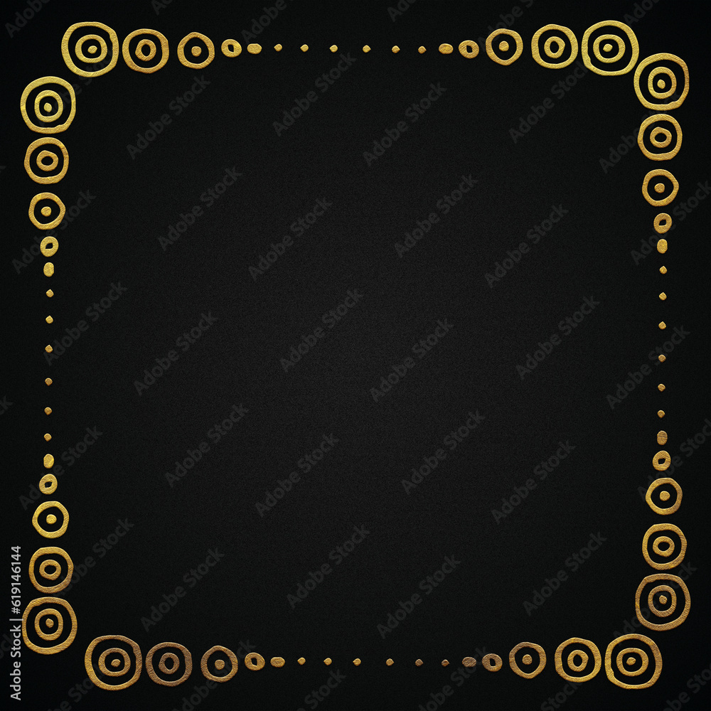 Golden luxury ornamental frame, Wedding, party, invitation background, Royal gold frame, antique, vintage gold style 56, abstract black gold.