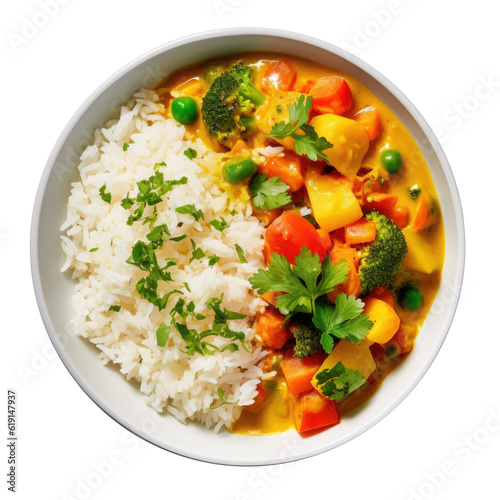 Delicious Plate of Indian V...