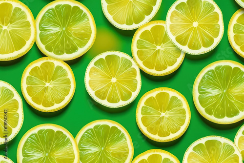 Zesty Delights: Lemon Slices Pattern Unleashed