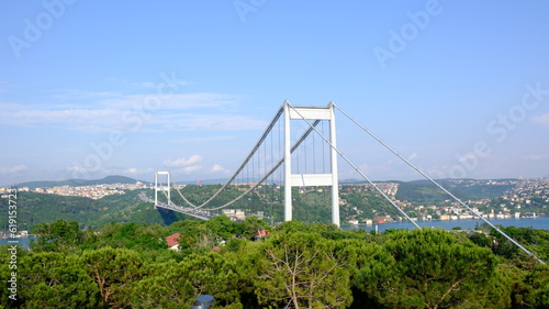 Second İstanbul Bosphorus Bridge - The Real Name Fatih Sultan Mehmet Bridge - Shorten Name FSM photo