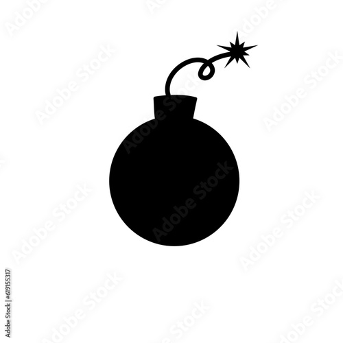 bomb icon. Element of minimalistic icon for mobile concept and web apps. Signs and symbols collection icon for websites, web design, mobile app 