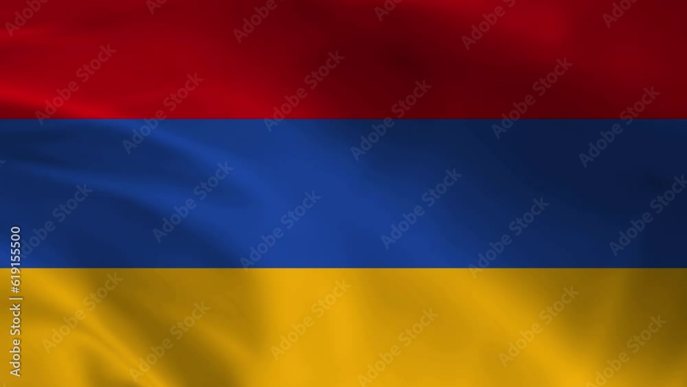 Armenian flag animation 4k. Armenian flag animation 4k.