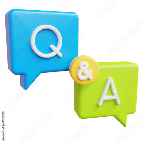 Question and answer 3d high quality render render 