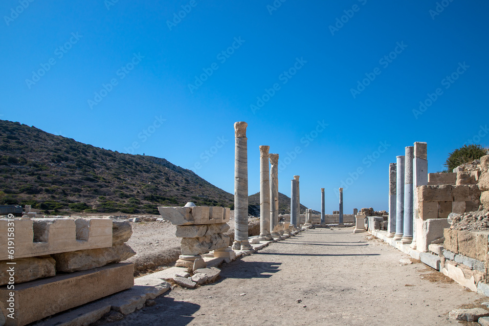 The ancient city of Knidos is in the Datca district of Muğla
