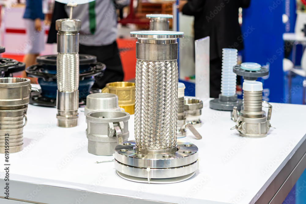 stainless steel flexible connector hose or expansion joint and various hose shank adapter coupling with other for high and medium temperature or pressure resistant in industrial system stainless steel flexible connector hose or expansion joint and various hose shank adapter coupling with other for high and medium temperature or pressure resistant in industrial system