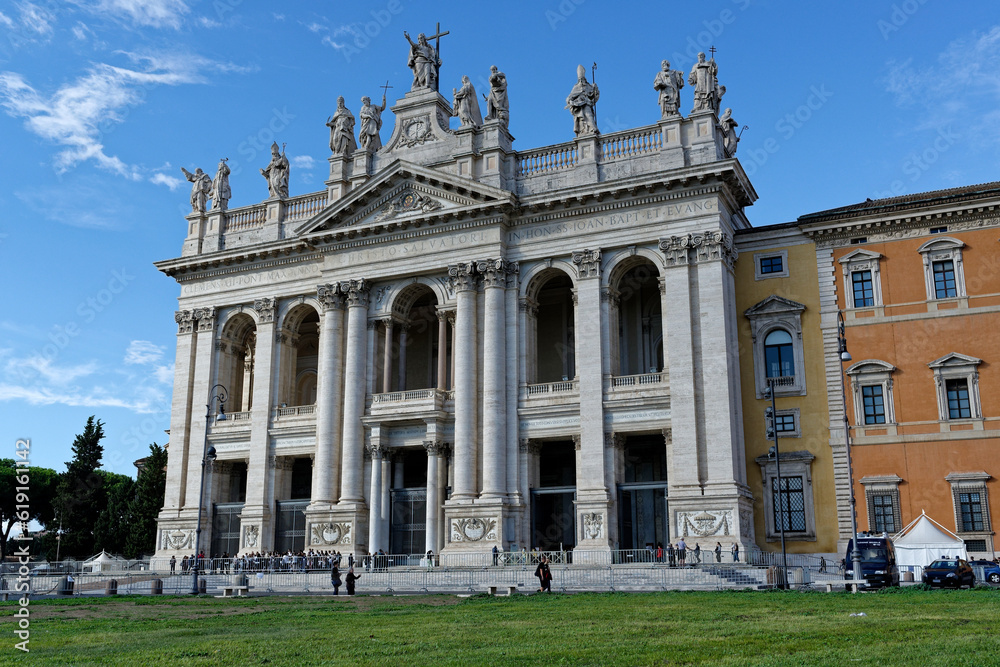 La Basilique Saint-Jean-de-Latran à Rome