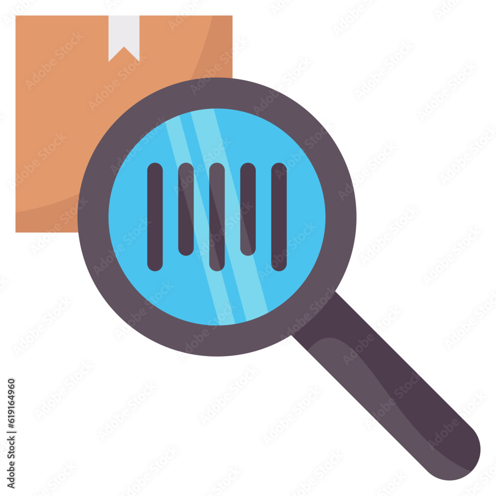 barcode scan flat icon barcode scan flat icon