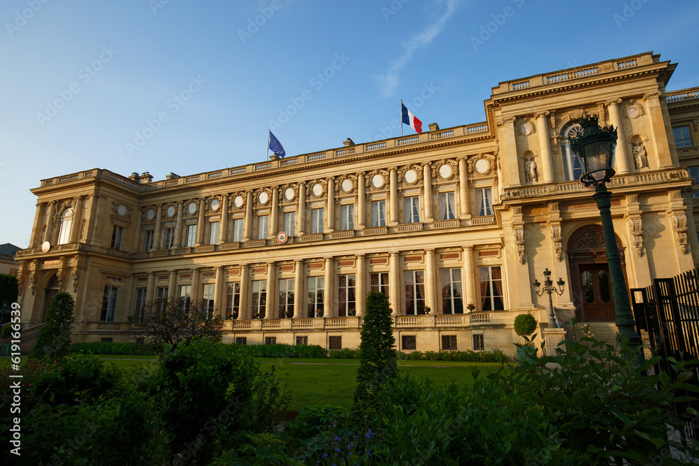 The French Ministry of Foreign Affairs is located on the Quai d'Orsay in Paris.