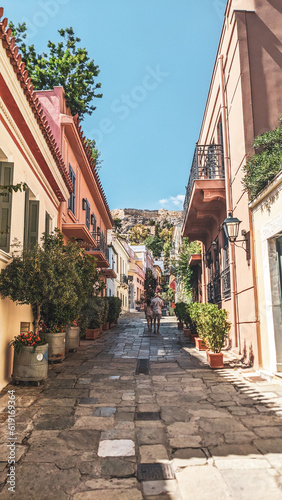 rue Athènes Grèce soleil vacances © Elo Voyage