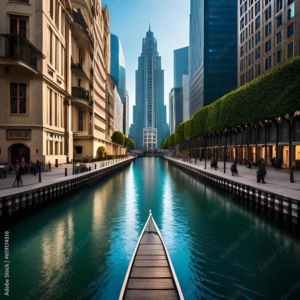 Fototapeta premium canal