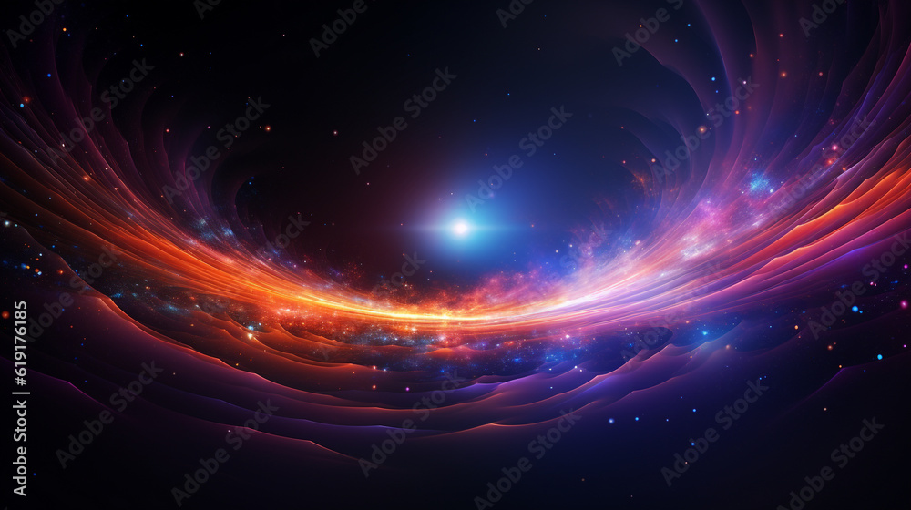 Abstract background for elegant design cover or fantasy composition.  Space for text.