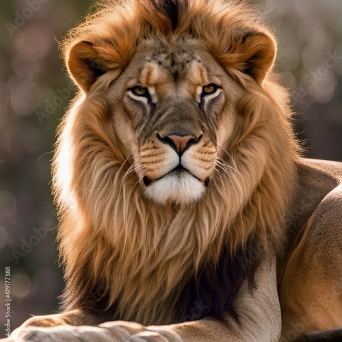 wild lion