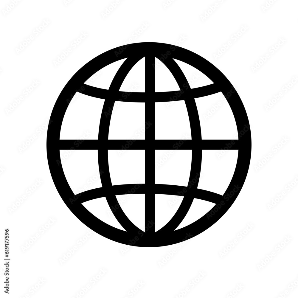 globe, web icon globe, web icon
